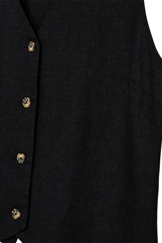 FQLAVA WAISTCOAT 206284 BLACK